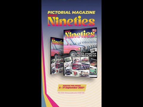 Mari nostalgia dengan OTOMOTIF Nineties, segera pesan http://bit.ly/Otomotif90-Tokopedia