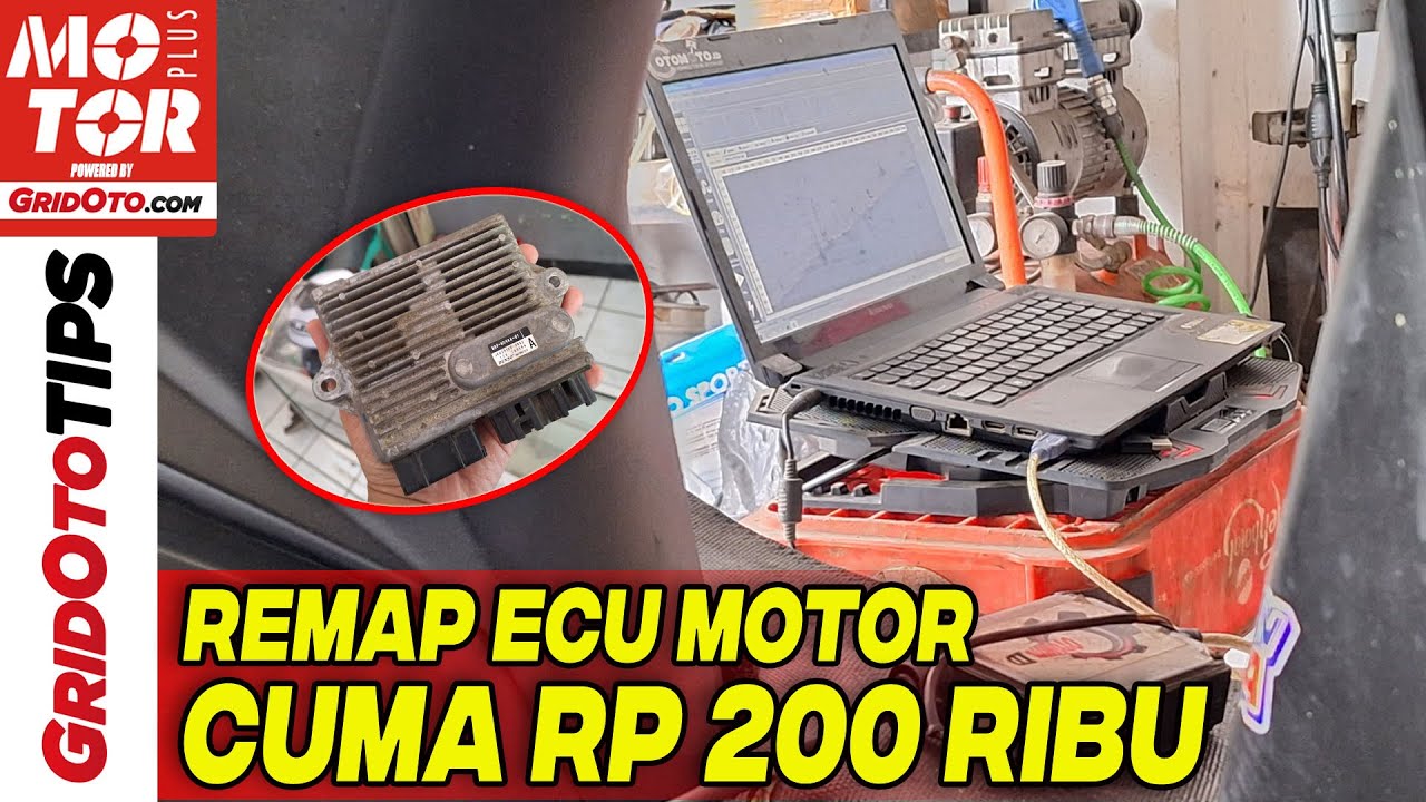 Modal Rp 200 Ribu Bisa Remap ECU Bawaan Motor | Gridoto Tips