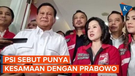 Usai Dikunjungi Prabowo, PSI: Di Tempat Lain Mungkin Kita Diminta Merangkak