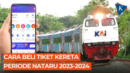 Tiket Kereta Api untuk Nataru Sudah Bisa Dibeli, Ini Caranya!