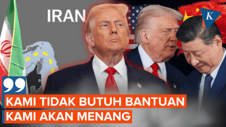 Trump Tak Butuh China Untuk Akhiri Perang Iran, Yakin Menang