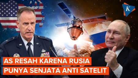 AS Resah, Rusia Punya Senjata Anti-satelit