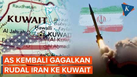 Memanas! AS Cegat Dua Rudal Balistik Iran Yang Mengarah Ke Kuwait