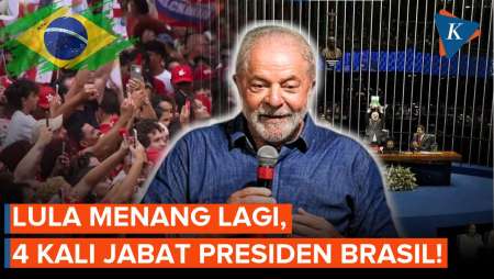 Pecah Rekor! Lula Da Silva Untuk Kali Keempat Jabat Presiden Brasil