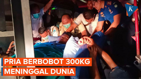 Pria Obesitas Berbobot 300 Kg Asal Tangerang Meninggal Dunia