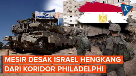 Israel Keras Kepala! Mesir Desak Tel Aviv Hengkang dari Koridor Philadelphi