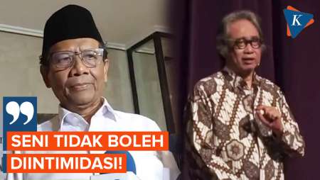 Respons Mahfud soal Dugaan Intimidasi terhadap Butet Kartaredjasa