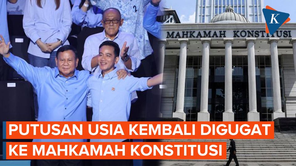 Video: Syarat Usia Digugat Lagi Ke MK, Penggugat Minta Pilpres Tanpa ...