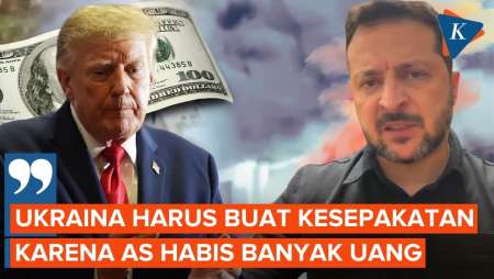 Trump: Ukraina Harus Buat Kesepakatan, AS Sudah Habiskan Banyak Uang