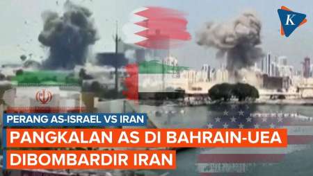 Iran Bom Pangkalan AS Di Timur Tengah: Bahrain, Doha, Kuwait Dan UEA Membara!