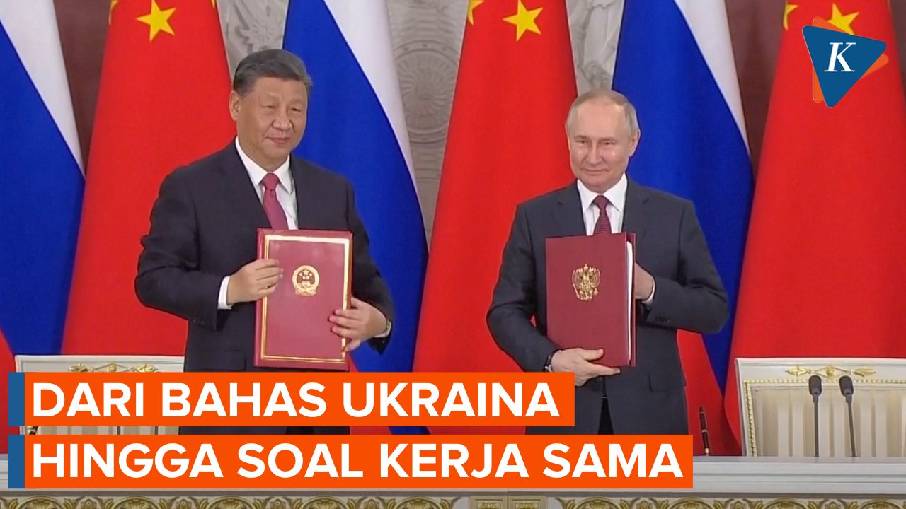 5 Poin Rangkuman Pertemuan Xi Jinping dan Putin di Rusia