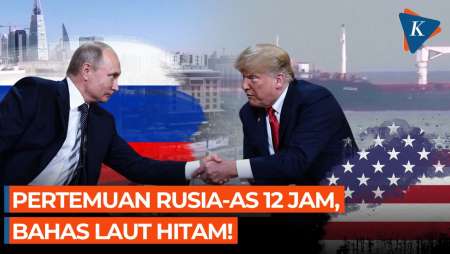 Pertemuan Rusia-AS di Arab Saudi 12 Jam Lebih, Laut Hitam Masuk Bahasan