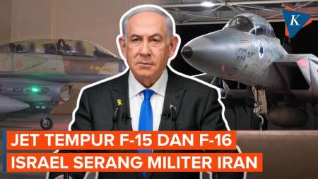 Israel Luncurkan Jet Tempurnya, Diduga untuk Serang Sasaran Militer Iran