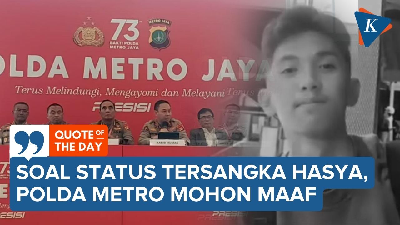 Polda Metro Jaya Akui Kesalahan dalam Penetapan Tersangka Hasya