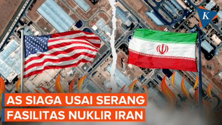 AS Siaga Hadapi Serangan Balasan Usai Bom Fasilitas Nuklir Iran