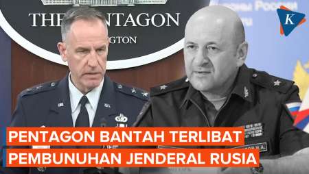 Pentagon Bantah Terlibat dalam Pembunuhan Jenderal Rusia Igor Kirillov