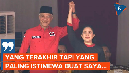 Genggaman Tangan Ganjar dan Puan Jadi Babak Baru Akhiri Konflik Perebutan Capres