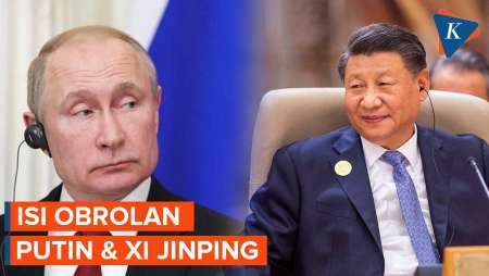 Putin Telepon Xi Jinping 2 Hari Jelang Imlek