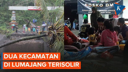 2 Kecamatan di Lumajang Terisolir usai Terjangan Banjir Lahar Semeru