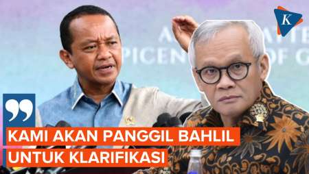 DPR Bakal Panggil Menteri Bahlil Terkait Dugaan Gratifikasi Izin Tambang