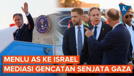 Ini Tujuan Menlu AS Kembali ke Israel Lagi