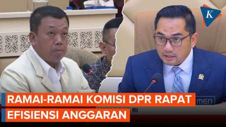 DPR Kembali Rapat Efisiensi Anggaran bersama Kementerian dan Lembaga