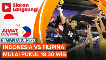 Jadwal Siaran Langsung Timnas Voli Indonesia di SEA V League, Filipina Jadi Lawan Perdana