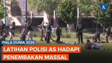 Polisi AS Latihan Hadapi Penembakan Massal Jelang Piala Dunia 2026