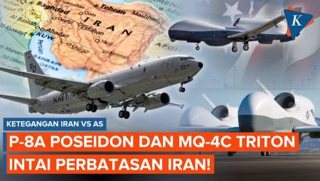 2 Pesawat Mata-mata AS Pengintai Iran Panaskan Kawasan Timur Tengah