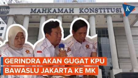 Tim Hukum Gerindra Akan Gugat KPU-Bawaslu Jakarta ke MK