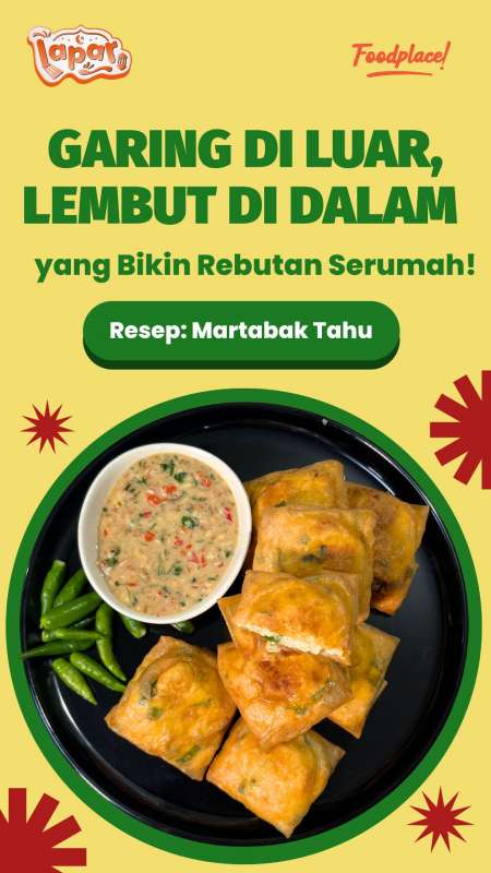 Cara Buat Martabak Tahu Garing Di Luar
