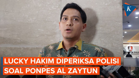 Tiba di Bareskrim, Lucky Hakim Duga Dipanggil karena Pernah ke Ponpes Al Zaytun