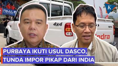 Soal Impor 105.000 Pikap Dari India, Purbaya: Kita Ikuti Pak Dasco Saja