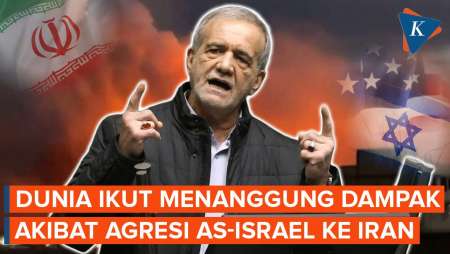 Presiden Iran: Dunia Ikut Menanggung Dampak Agresi Israel Dan AS!