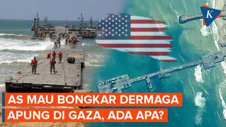 Misi Selesai! AS Akan Bongkar Dermaga Terapung Sementara di Gaza