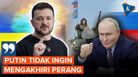 Rusia Serang Ukraina dengan 900 Drone, Zelensky: Putin Enggan Akhiri Perang