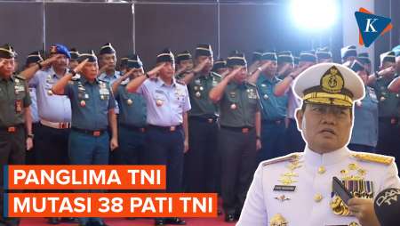 38 Nama Pati TNI Masuk Gerbong Mutasi Panglima Yudo Margono, Siapa Saja?