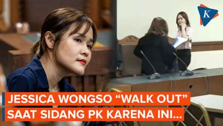 Jessica Wongso “Walk Out” Saat Sidang PK Kasus Kopi Sianida, Kenapa?