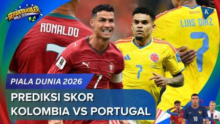 Prediksi Skor Kolombia Vs Portugal Piala Dunia 2026, Uji Ketajaman Cristiano Ronaldo
