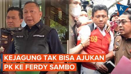 MA Diskon Hukuman Ferdy Sambo, Kejagung: Kami Tak Bisa Ajukan PK