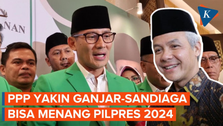 PPP Yakin Duet Ganjar Pranowo-Sandiaga Uno Bisa Menang Pilpres 2024