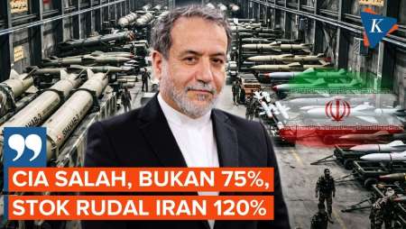 Stok Rudal Iran 120 Persen, Bukan 70 Persen Seperti Laporan CIA