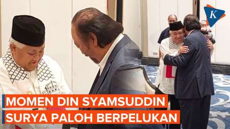 Din Syamsuddin Bertemu Surya Paloh di Markas Nasdem, Bahas Apa?