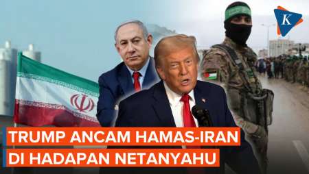 Trump Ancam Iran Dan Hamas Di Hadapan Netanyahu, Begini Isinya!