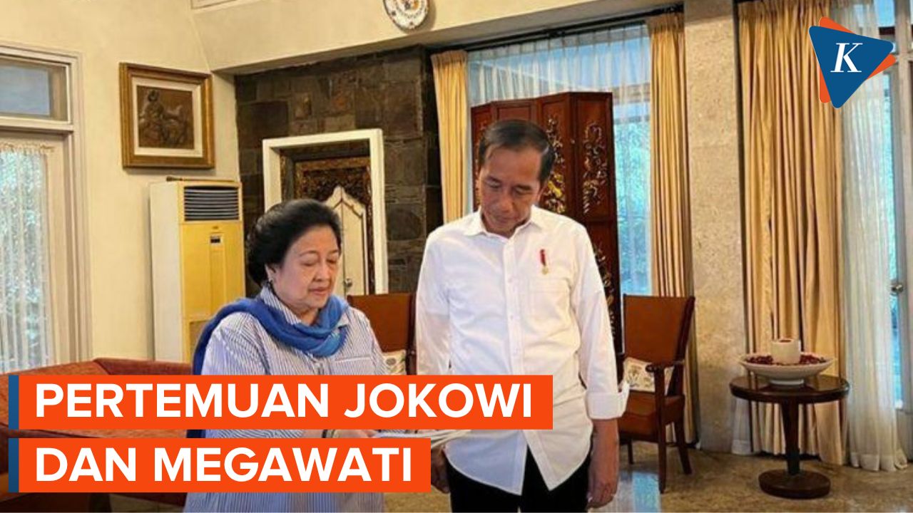 Megawati Suguhi Jokowi Jagung Rebus hingga Nasi Uduk
