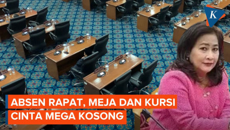 Usai Viral Video Main Game Saat Rapat, Cinta Mega Tak Hadiri Sidang Paripurna