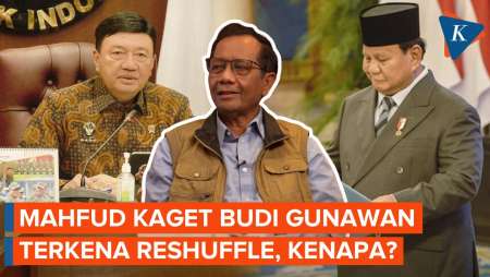 Mahfud Kaget Menko Polkam Budi Gunawan Dicopot Prabowo, Kenapa?