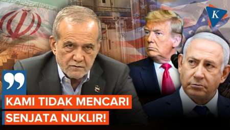 Tolak Kompromi Dengan AS, Presiden Iran: Kami Tidak Mencari Senjata Nuklir!
