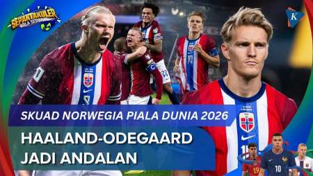 Daftar Skuad Norwegia Di Piala Dunia 2026, Haaland-Odegaard Pimpin Generasi Emas