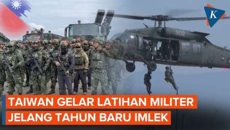 Kerahkan Peluncur Roket HIMARS, Taiwan Sambut Imlek Dengan Latihan Militer